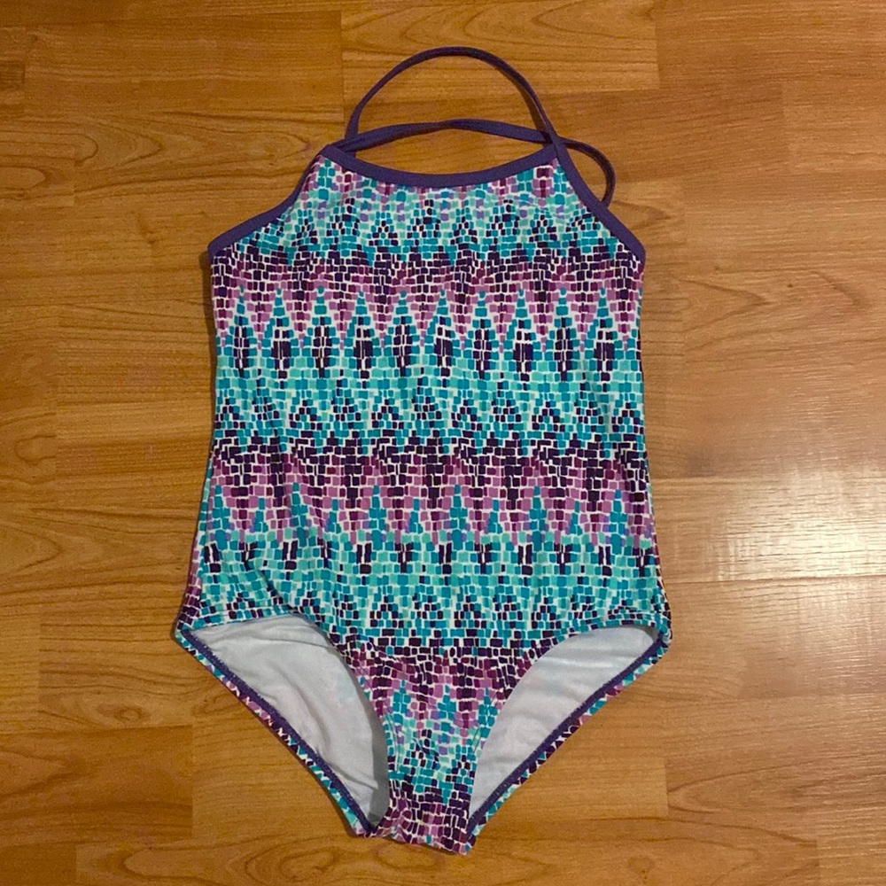 NWOT Girls Kami One Piece Swimsuit